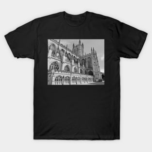 Monochrome Bath Abbey T-Shirt